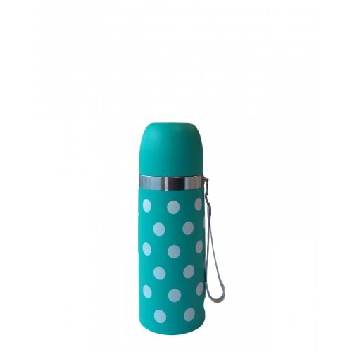 Sema Baby Puantiyeli Bebek Termosu 350 ml - Mavi