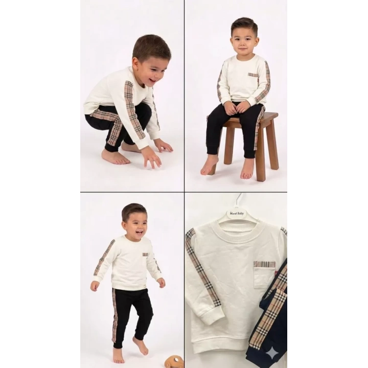 2-5 Yaş Cep Detaylı 2 Li Çocuk Takımı