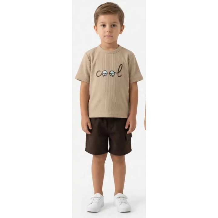 2/6 Yaş Cool Nakışlı Çocuk Takımı