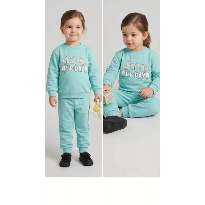 3-4-5 Yaş Baskılı Penye Çocuk Takımı