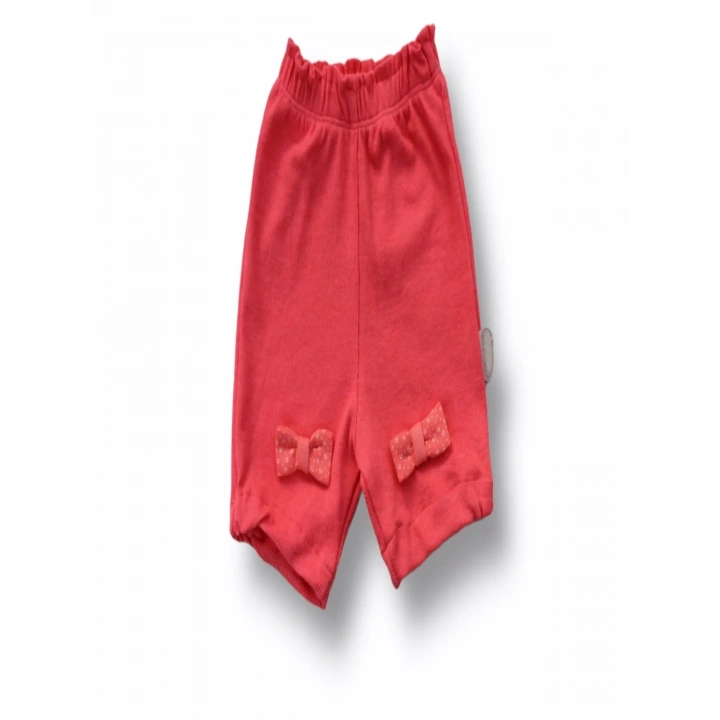 3-6 6-9 9-12 12-18 Ay Princess Taçlı Mickey Nakışlı Şort Tişört 3lü Kız Bebek Takımı Nar Çiçeği