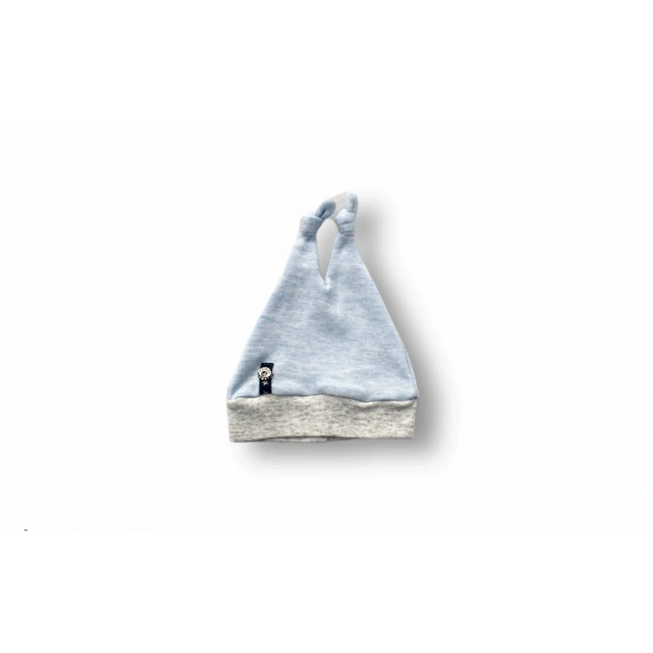 3-6 6-9 9-12 Ay Kuyruklu Yıldız Nakışlı Şapkalı Uzun Kollu Zıbınlı 3lü Kız-erkek Bebek Takımı Mavi