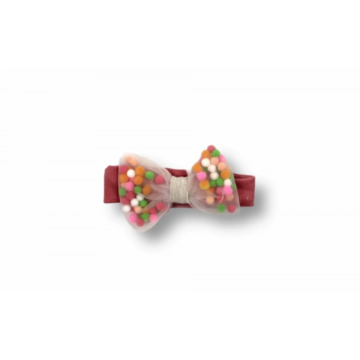 3-6 6-9 9-12 Ay Melek Kız Nakışlı Bandanalı Kısa Kollu Sweatli Şortlu 3lü Kız Bebek Takımı Nar Çiçeği