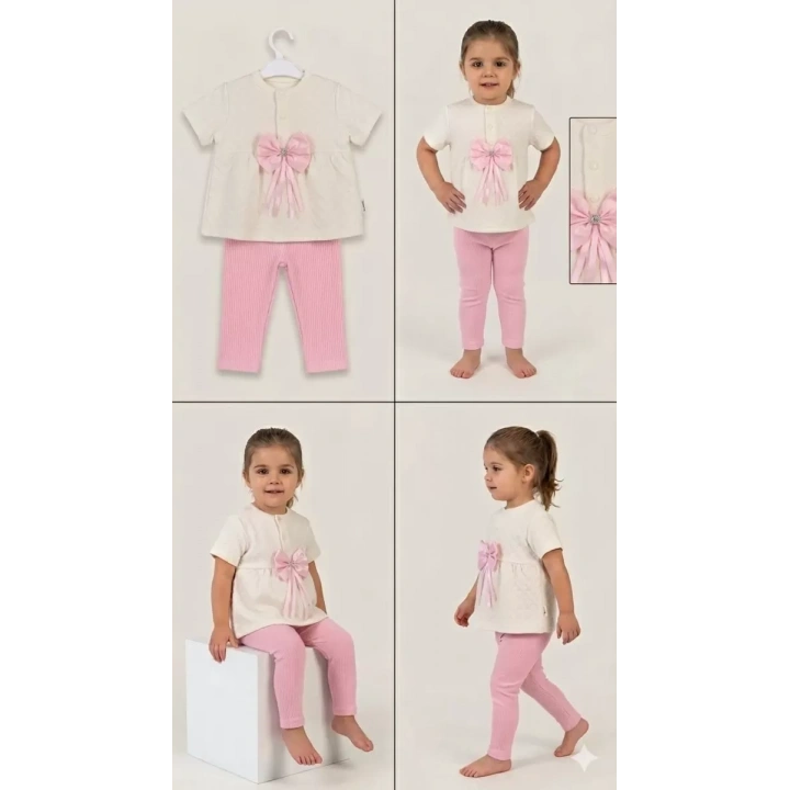 9/24 Ay Fiyonk Süslü Bebek Takımı
