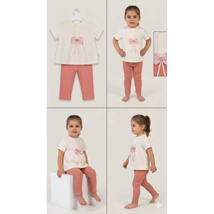 9/24 Ay Fiyonk Süslü Bebek Takımı