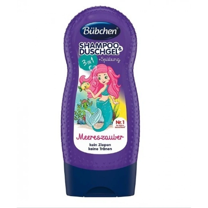 Bübchen Çocuk Şampuan&Duş Jeli 3 in 1 Ocean Breeze 230 ml