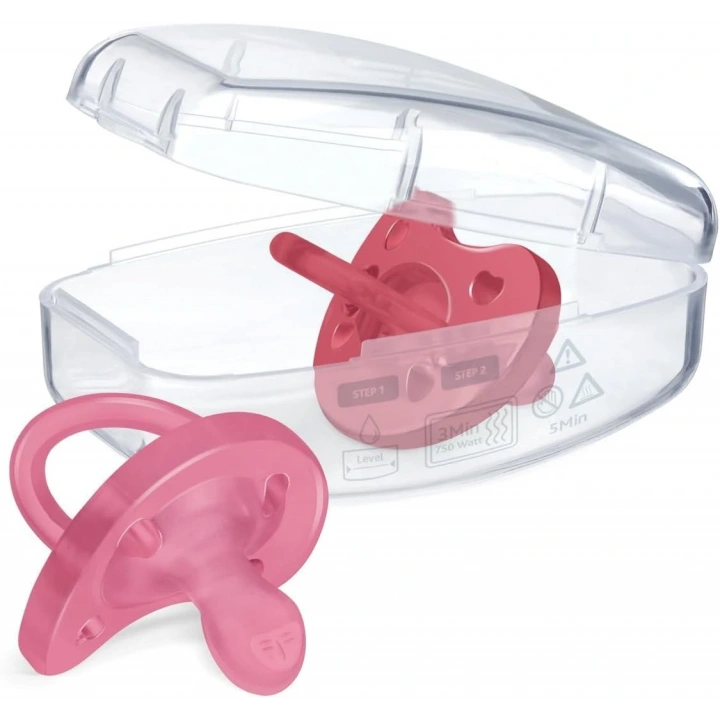 Chicco PhysioForma Soft 2li Silikon Emzik 16-36 Ay Kız