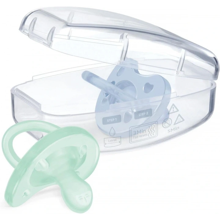 Chicco PhysioForma Soft 2li Silikon Emzik 2-6 Ay Erkek