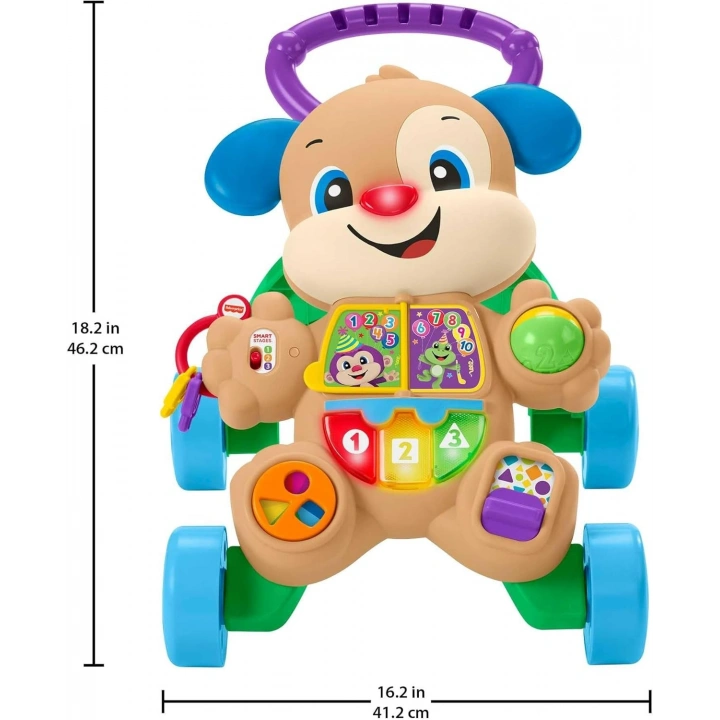 Fisher Price Eğitici Köpekçik Yürüteç Türkçe FTG10