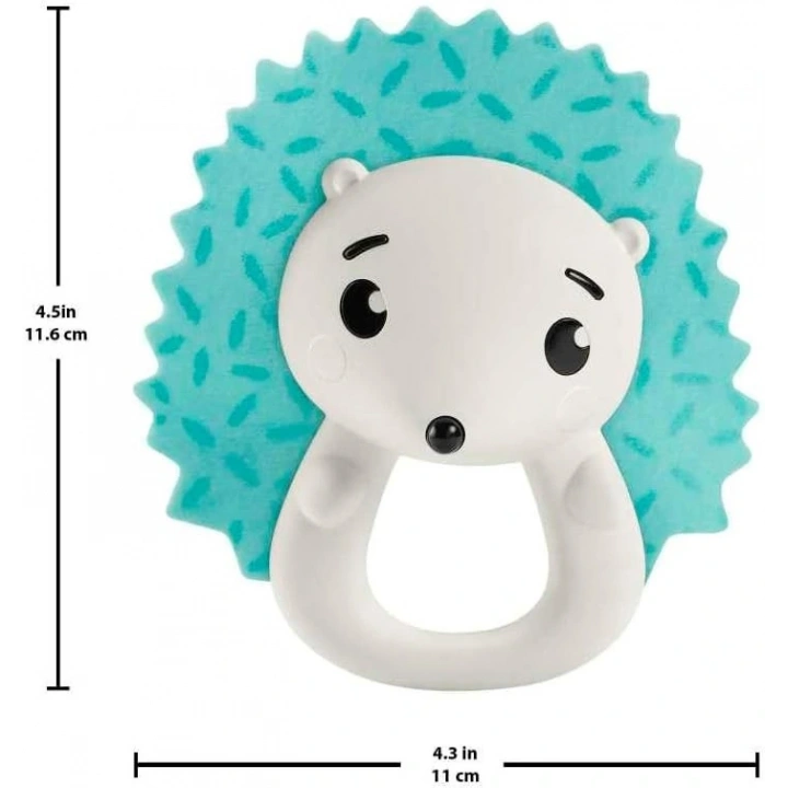 Fisher Price Eğlenceli Dostlar Çıngıraklı Dişlik - Kirpi HJW11-HKD72