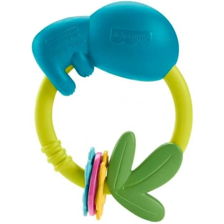 Fisher Price Eğlenceli Dostlar Çıngıraklı Dişlik - Makaralı Tembel Hayvan HJW11-HKD70