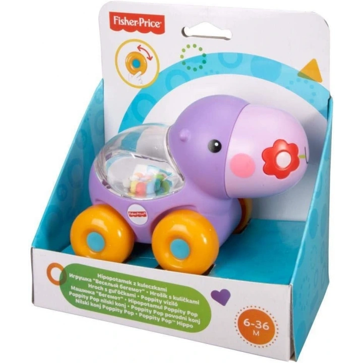 Fisher Price Poppity Araçlar - Hipopotam BGX30