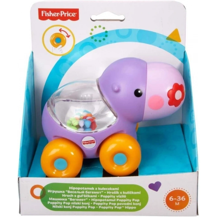 Fisher Price Poppity Araçlar - Hipopotam BGX30