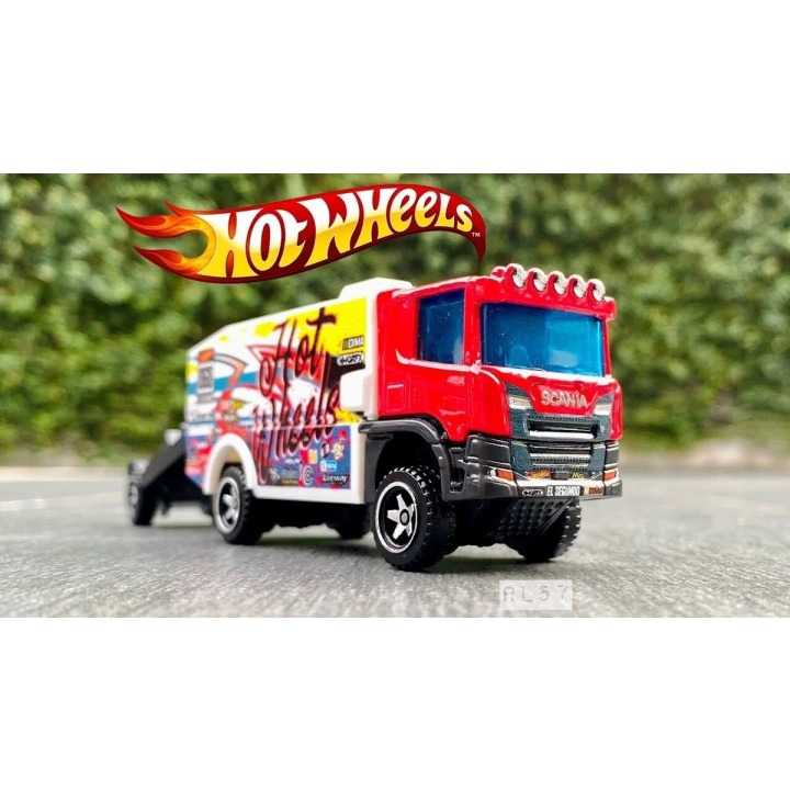 Hot Wheels Kamyonlar - Scania Rally Turck BMF60