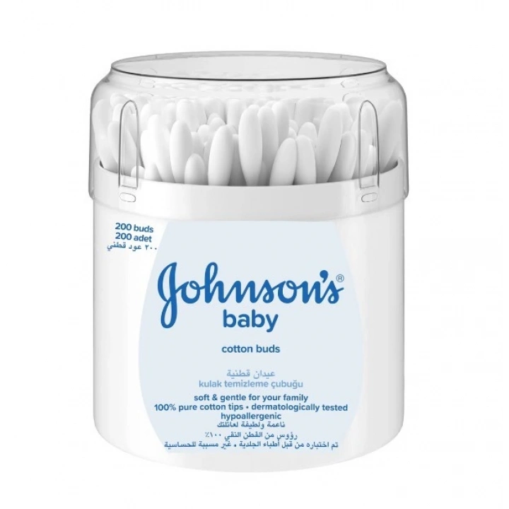 Johnsons Bebek Kulak Çubuğu 200 Adet