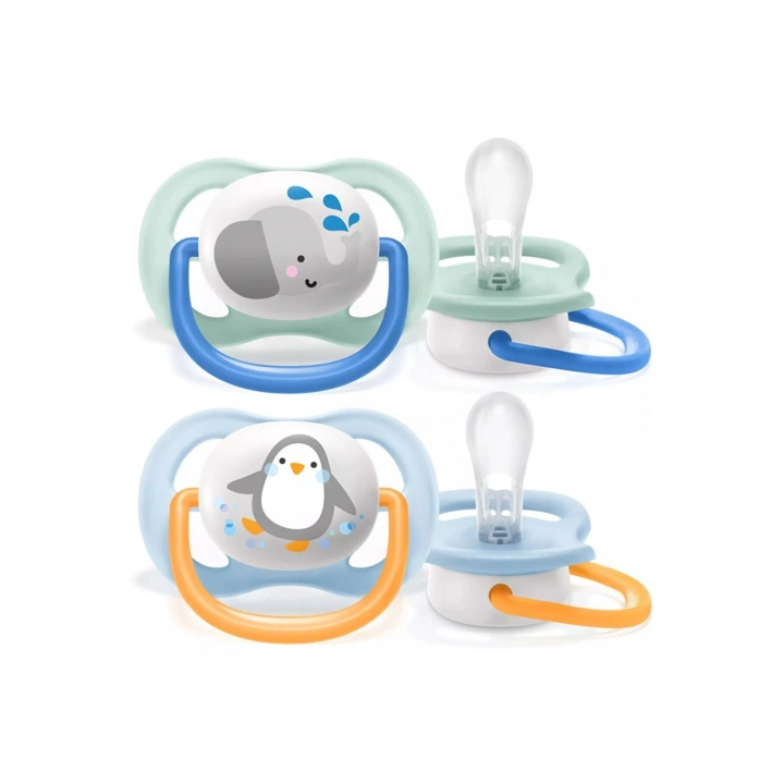 Philips Avent Ultra Air Animals 2li Emzik 0-6 Ay - Erkek