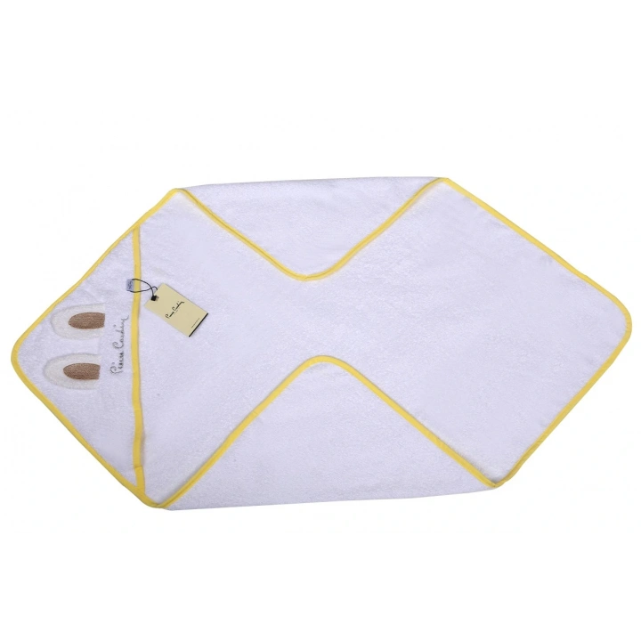 Pierre Cardin Kundak Banyo Havlusu 75x75 cm - Sarı Biyeli
