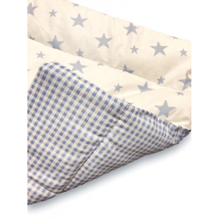 Pierre Cardin Lüks Nakışlı Alt Açma Minderi - Mavi