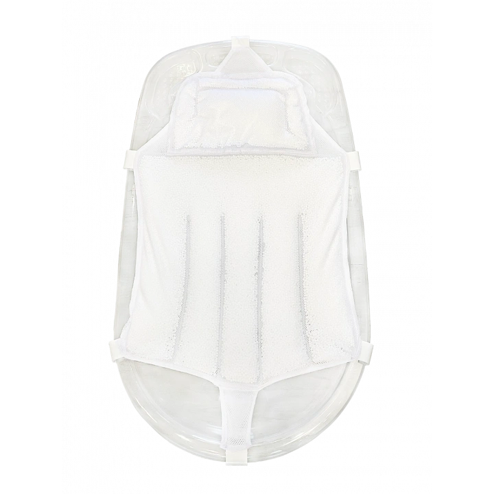 Sema Baby Köpüklü Kafa Destekli Bebek Banyo Filesi - Beyaz