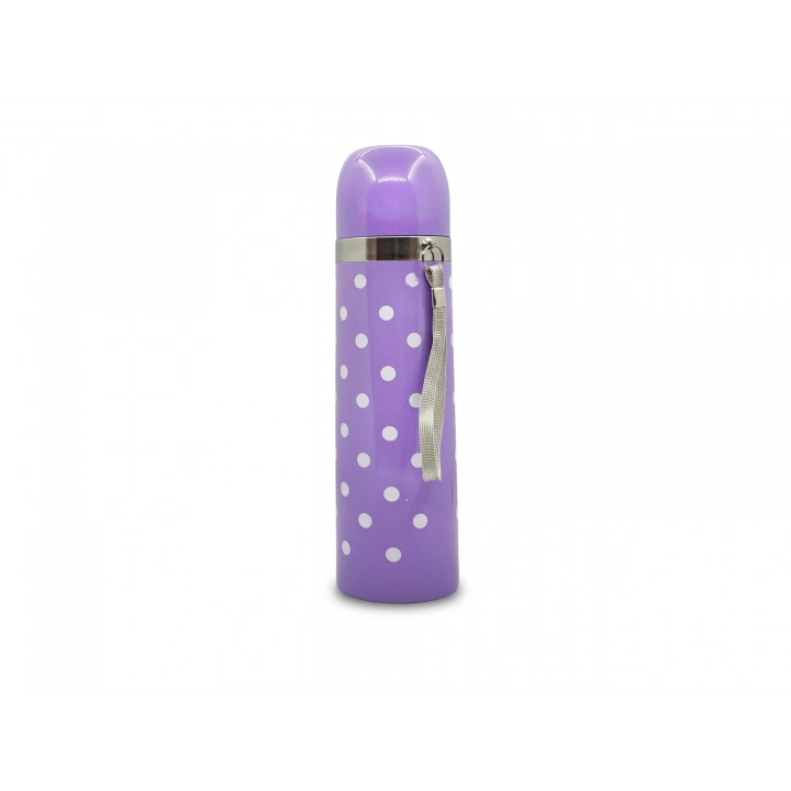 Sema Baby Puantiyeli Bebek Termosu 500 ml - Mor