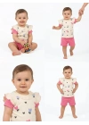 1/3 Yaş Piti Kalp Baskılı Çocuk Takımı