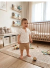 1/4 Yaş Müslin Kumaş Bebek Takımı