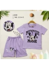 2/5 Yaş Minnie Mouse Baskılı Çocuk Takımı