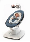 4moms Mamaroo 5.0 Elektrikli Ana Kucağı - Slate Blue + Yenidoğan Destek Pedi