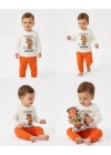 6/24 Ay Baskılı Basic Bebek Takımı