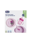 Chicco 4 Parça Beslenme Seti +6 Ay - Kız