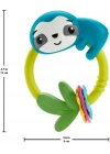 Fisher Price Eğlenceli Dostlar Çıngıraklı Dişlik - Makaralı Tembel Hayvan HJW11-HKD70