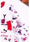 Hungry Desenli Kız Çocuk Pijama Takımı