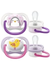 Philips Avent Ultra Air Animals 2li Emzik 0-6 Ay - Kız