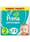 Prima Bebek Bezi Aktif Bebek 2 Beden 72 Adet Fırsat Paketi