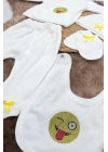 Sema Baby 5 Parça Hastane Çıkışı Zıbın Seti 0-3 Ay