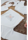 Sema Baby 5 Parça Hastane Çıkışı Zıbın Seti 0-3 Ay - Butterfly