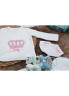 Sema Baby 5 Parça Hastane Çıkışı Zıbın Seti 0-3 Ay - Princess