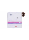 Sema Baby Çok Amaçlı Müslin Örtü 100x80 cm - Mavi Yıldız 8682476853131