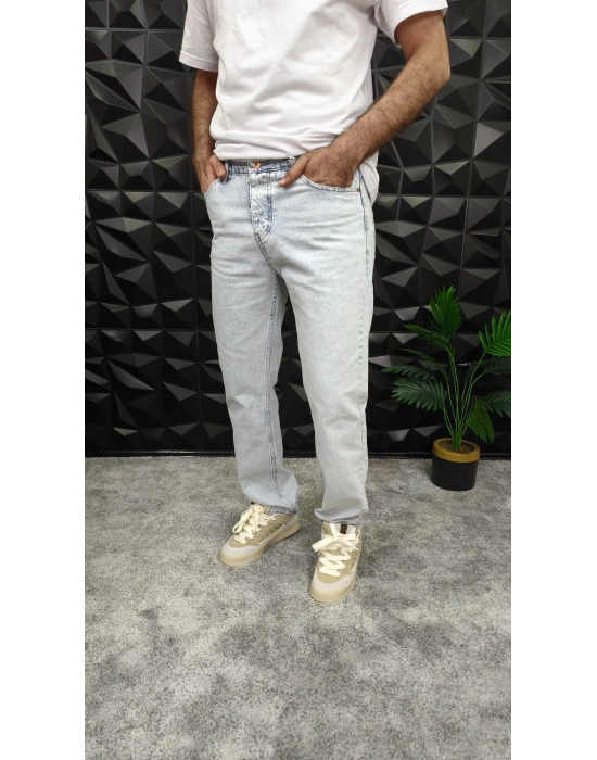 Buz Mavi Baggy Jean