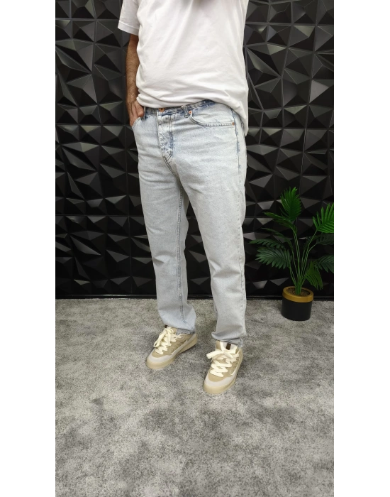 Buz Mavi Baggy Jean
