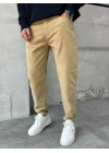 Boyfriend Kadife Pantolon Bej