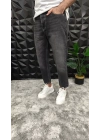 Dikiş Detaylı Füme Boyfriend Jean
