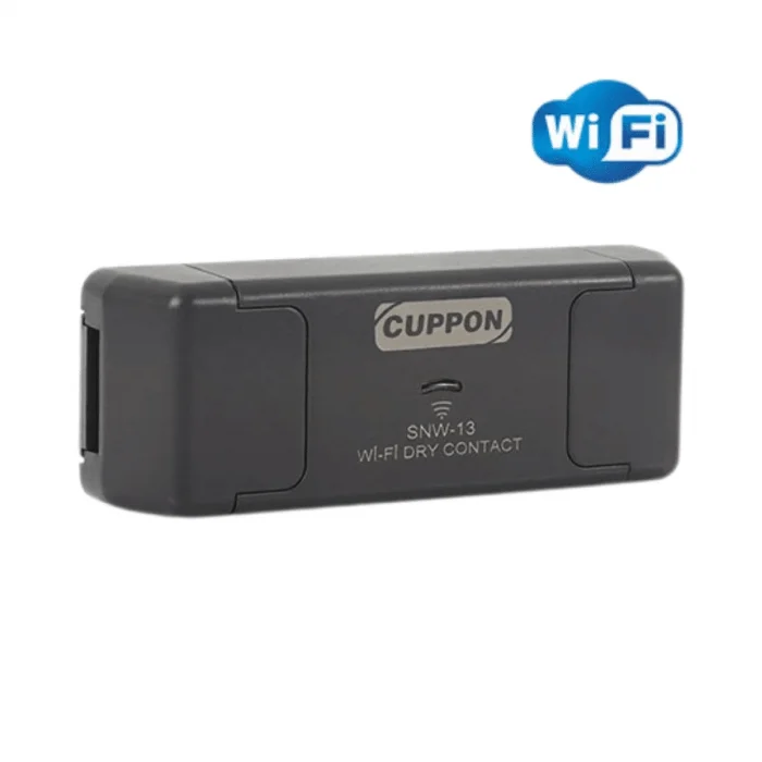 Cuppon SNW 13 Wi-Fi Kuru Kontak Alıcı Kart | 12/24V Tetikleyici