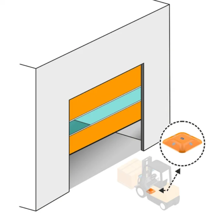 Kontal Tosba TS 1P ve TC Kablosuz Metal Kütle Dedektörü Seti | Pilli Loop Sensörü