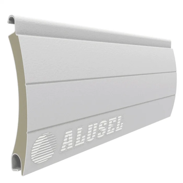 SL-77 Beyaz Alüminyum Poliüretan Kepenk Lameli -1 Metre