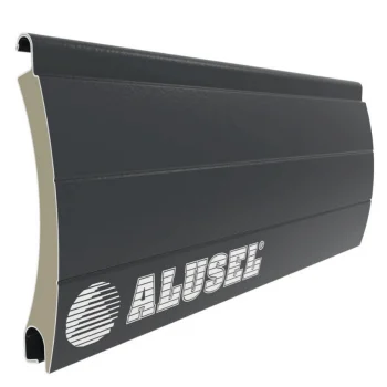 SL-77 Antrasit Gri Alüminyum Poliüretan Kepenk Lameli -1 Metre