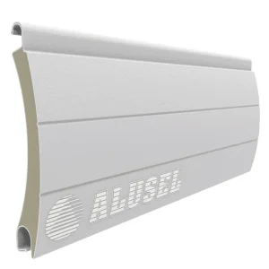 SL-77 Beyaz Alüminyum Poliüretan Kepenk Lameli -1 Metre