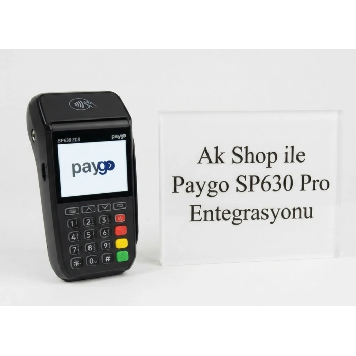 Ak Shop ile Paygo SP630 Pro Entegrasyonu