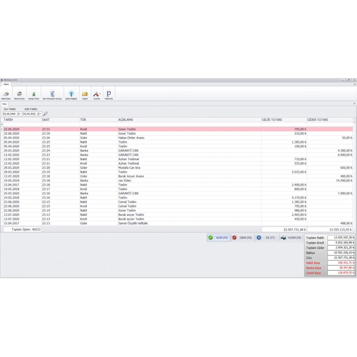 Ak Kasa Web - Online Kasa Defteri Programı