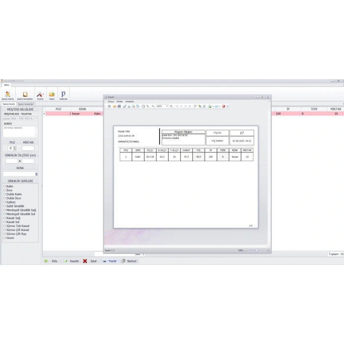 Ak Sineklik - Sineklik Programı